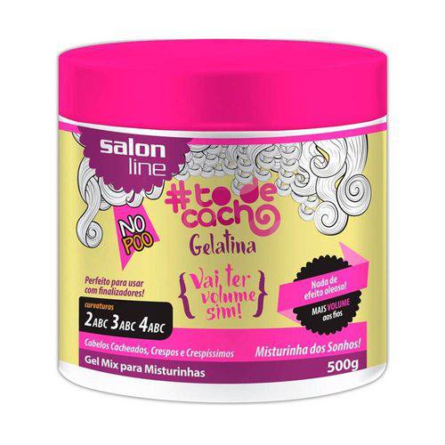 Gelatina Salon Line Mix To de Cacho 500g