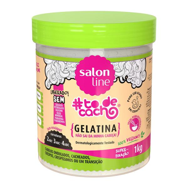 Gelatina Salon Line To de Cacho não Sai da Minha Cabeça 1kg