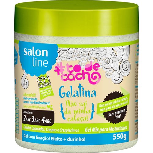Gelatina Salon Line #todecacho não Sai da Minha Cabeça - 550g