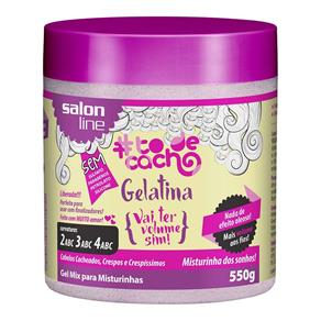 Gelatina Salon Line #Todecacho Vai Ter Volume Sim - 550g