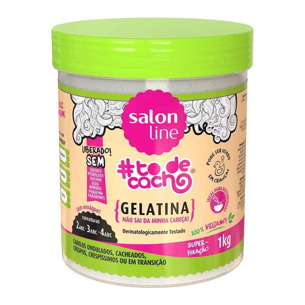 Gelatina Tô Cacho não Sai Minha Cabeça 1kg Salon Line