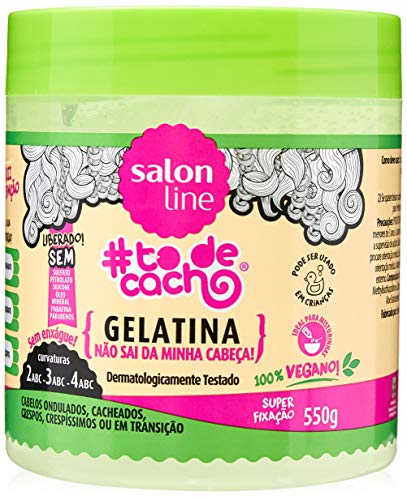 Gelatina #todecacho não Sai da Minha Cabeça! Salon Line 550 G