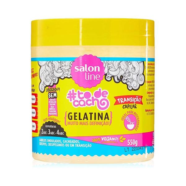 Gelatina Transição Capilar Muito Mais Definição TodeCacho 550g - Salon Line