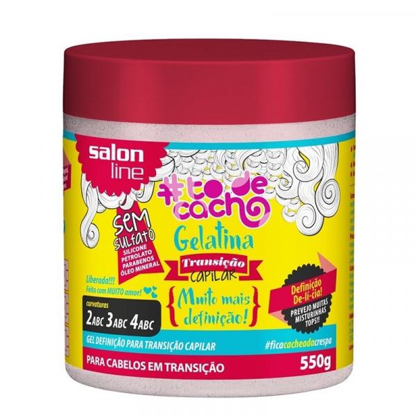 Gelatina Transição Capilar Salon Line To de Cacho 550g