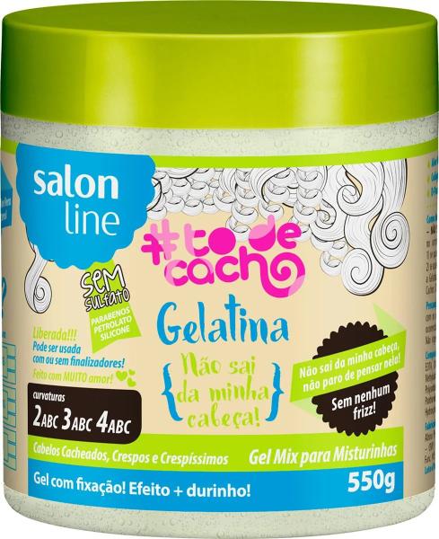 Gelatina Verde não Sai da Minha Cabeça! 550g - Salon Line