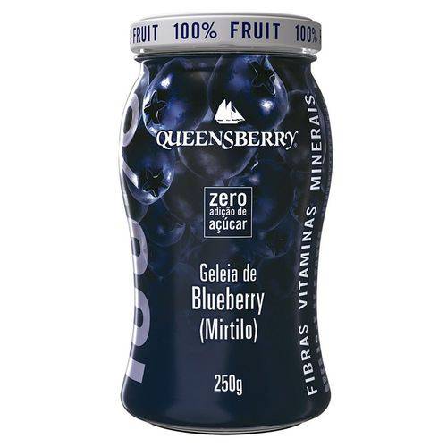 Geleia 100% Fruta - Blueberry (mirtilo)