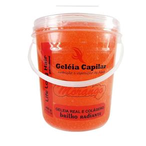Geleia Capilar Hidratante Morango Life Long 450g - 10 Un