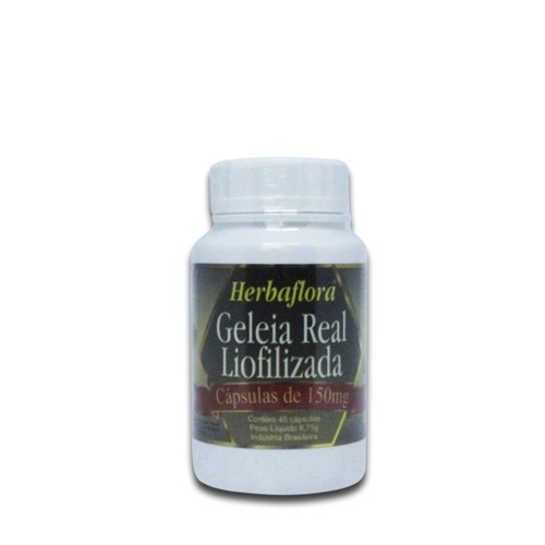 Geleia Real Liofilizada 45 Caps Herbaflora