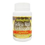 Geleia Real Liofilizada Herbaflora - Uniflora - 45 Cápsulas