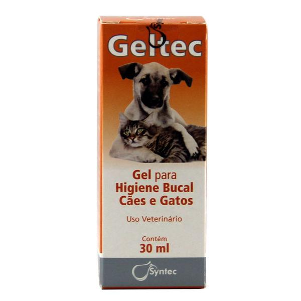 Geltec 30ml Higiene Oral Cães e Gatos - Syntec