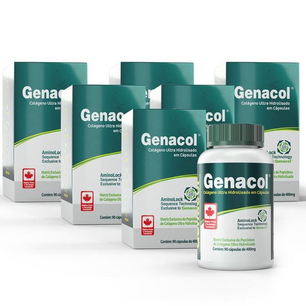 Genacol - Colágeno Ultra Hidrolisado em Cápsulas - 6 Unidades
