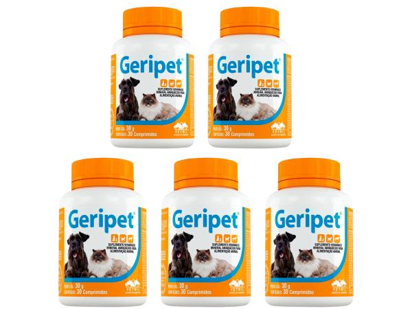 Geripet Vetnil 30 Comprimidos - 5 Unidades