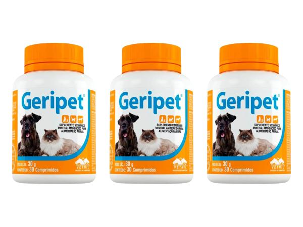 Geripet Vetnil 30 Comprimidos - 3 Unidades