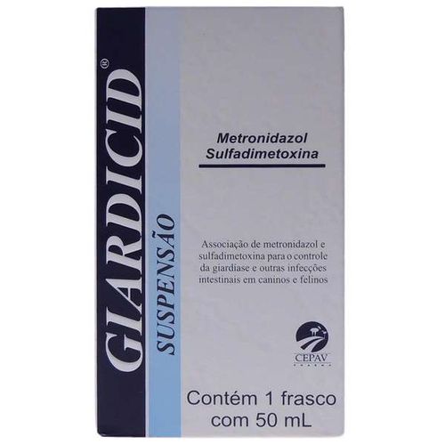 Giardicid Suspensão - 50ml