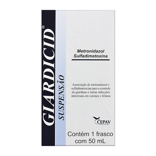 Giardicid Uso Veterinário com 50ml