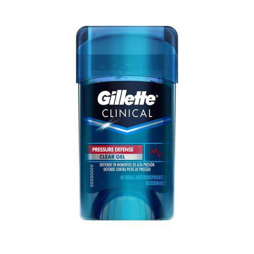 Gillette Clear Gel Desodorante Dry Stick Clinical 45g