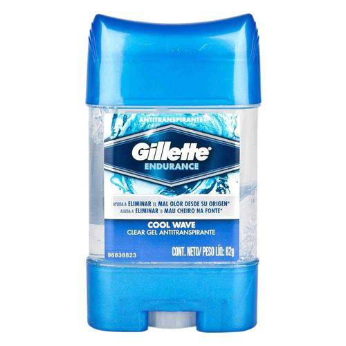 Gillette Clear Gel Desodorante Gel Cool Wave 82g