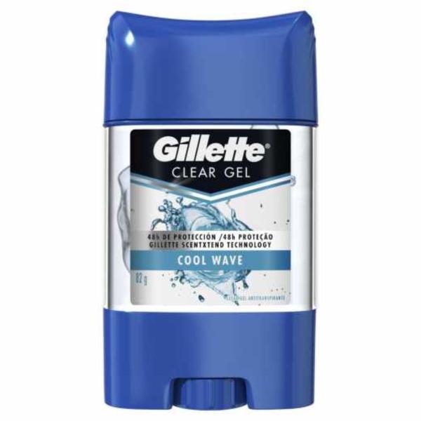 Gillette Desodorante Clear Gel Cool Wave 82g