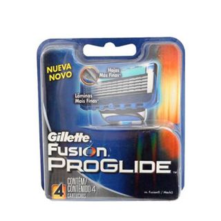 Gillette Fusion Proglide Recarga Gillette - Cartucho de Recarga 4 Un