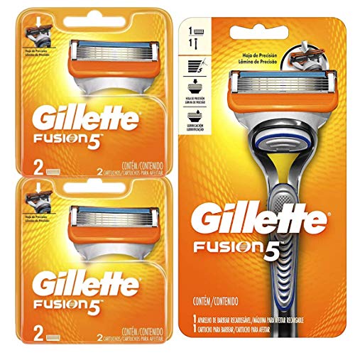 Gillette Fusion5 Aparelho de Barbear + 4 Cargas