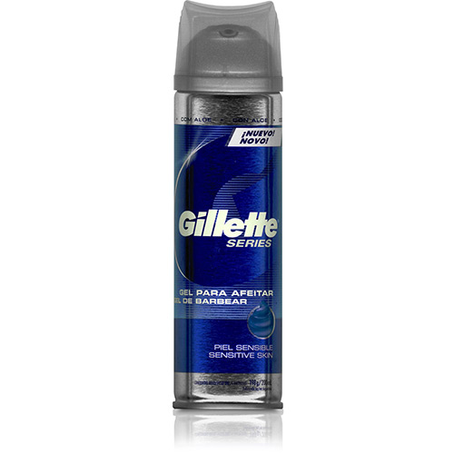 Gillette - Gel de Barbear Sensitive Skin - 198g