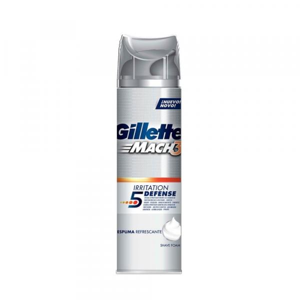 Gillette Mach3 Refresh Espuma de Barbear 245g