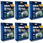 Gillette Mach3 Sensi Care Carga C/4 + Gel 71g (kit C/06)