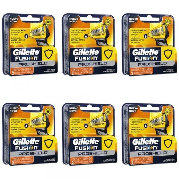 Gillette Proglide Carga C/2 (Kit C/06)