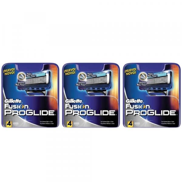 Gillette Proglide Carga Regular C/4 (Kit C/03)