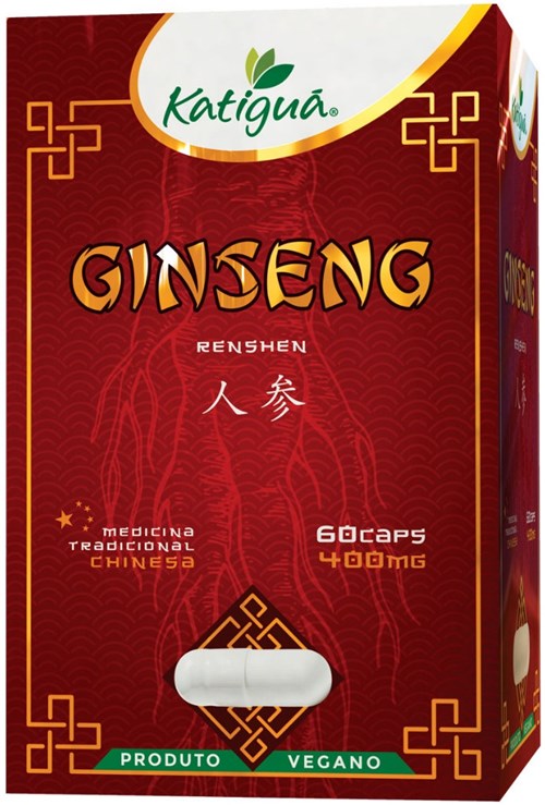 Ginseng Renshen (Panax) 400 Mg 60 Capsulas Katigua
