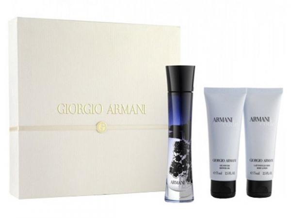 Giorgio Armani Armani Code Donna Coffret Perfume - Feminino Edt 50ml + Loção Perfumada + Gel de Banho