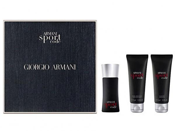 Giorgio Armani Armani Code Sport Coffret Perfume - Masculino Edt 50ml + Loção Pós Barba +Gel de Banho