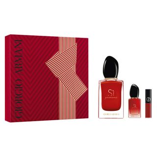 Giorgio Armani Sì Passione Kit - Eau de Parfum + Mini + Batom Kit