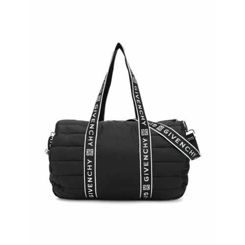 Givenchy Kids Logo-print Quilted Changing Bag - Preto