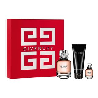 Givenchy L’Interdit Kit – 1 Perfume Feminino EDP L’Interdit 80ml + 1 Perfume Feminino EDP L’Interdit 10ml + 1 Hidratante Corporal L’Interdit 75ml Kit