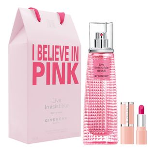 Givenchy Live Irrésistible Rosy Crush Kit - Perfume + Batom Kit