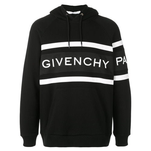 Givenchy Moletom com Logo e Capuz - Preto