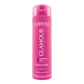 Glamour Rubi Cadiveu - Shampoo para Cabelos Quimicamente Tratados