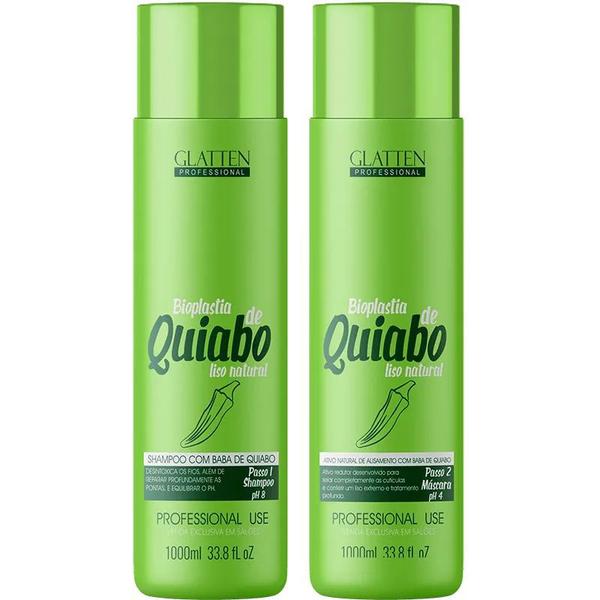 Glatten Bioplastia de Quiabo 2x1L- T - Glatten Professional
