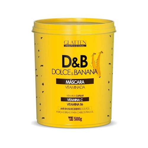 Glatten Dolce & Banana Vitaminada Máscara 500G - T