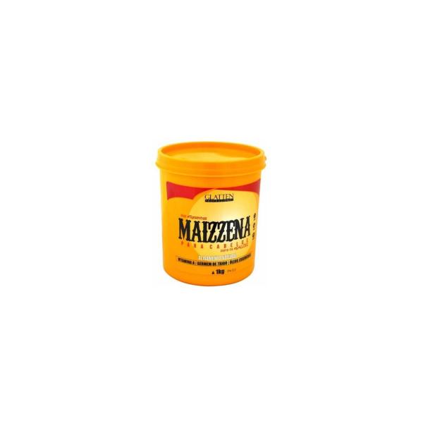 Glatten Maizzena para Cabelos Alisamento Natural 1Kg - R - Glatten Professional