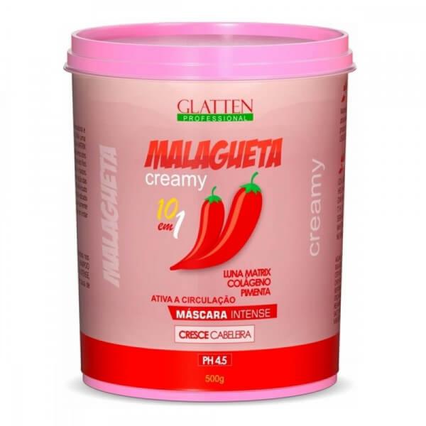 Glatten Malagueta Creamy Máscara 500g - T - Glatten Professional