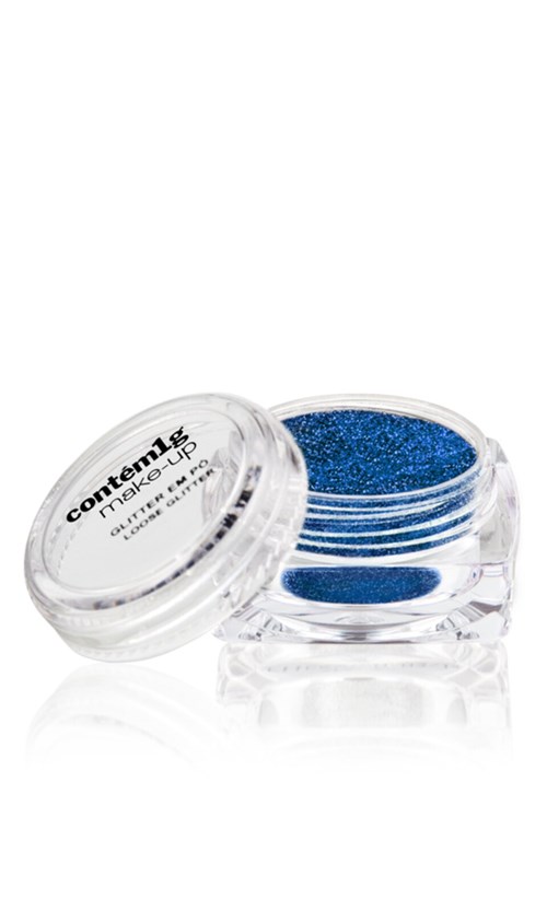Gliter Contém1g Make-up Gliter Azul
