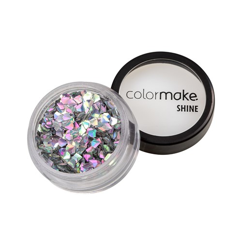 Glitter ColorMake Shine Diamante 3D Prata