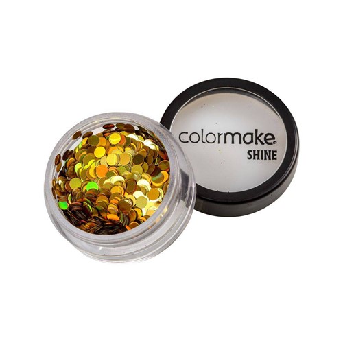 Glitter ColorMake Shine Ponto Ouro 2g