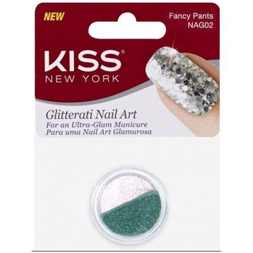 Glitter Kiss NY Decoração de Unhas Fancy Pants NAG02