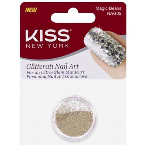 Glitter Kiss NY Decoração de Unhas Magic Beans NAG05