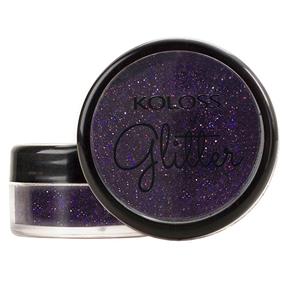Glitter - Koloss Make Up - 2,5g - Purpura Laser