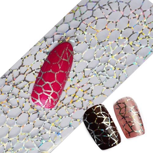 Glitter Nail Art Dicas Completas Diy Cobweb Nail Foils Transferência Adesivo Polonês Prego Decalques