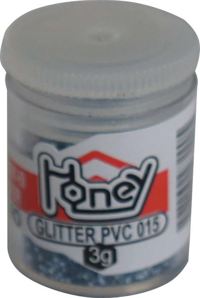 Glitter PVC AZUL Claro Pote 3G. Honey